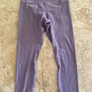 Lululemon ribbed leggings size 6 (high rise tight)